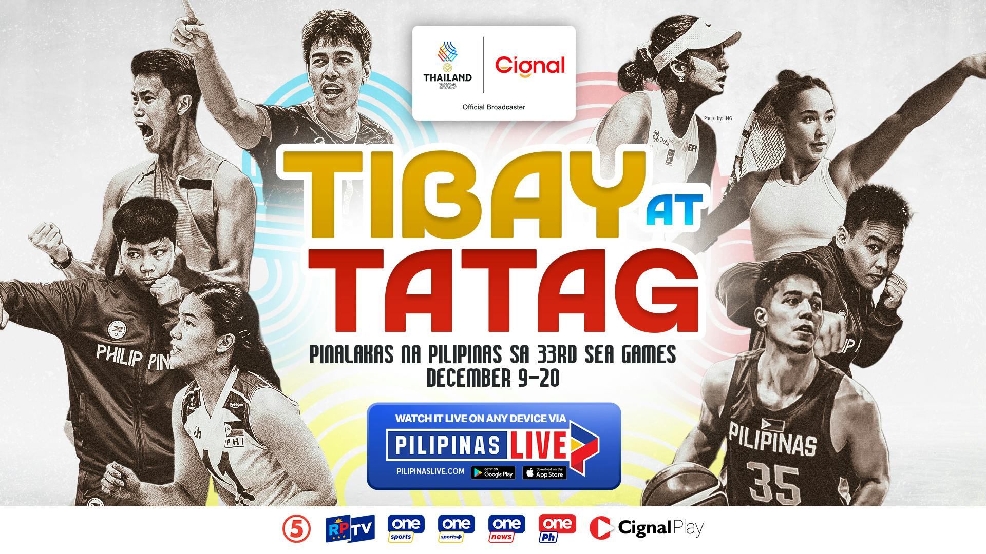 SCHEDULE | Team Philippines competes at 33rd SEA Games in Thailand